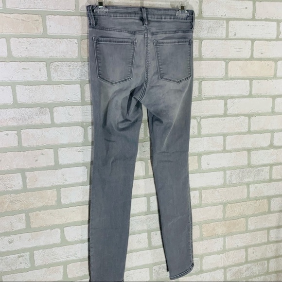 Athleta Sculptek Gray Skinny Jeans Size 6 - Picture 9 of 12